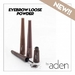 Пудра-порошок для бровей с кистью Aden 02 Brown